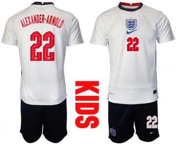 2021 European Cup England home Youth 22 soccer jerseys