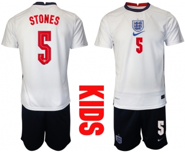 2021 European Cup England home Youth 5 soccer jerseys