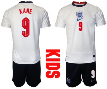 2021 European Cup England home Youth 9 soccer jerseys