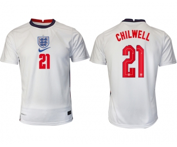 Men 2021 Europe England home AAA version 21 soccer jerseys