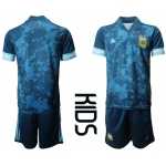 Youth 2020-2021 Season National team Argentina awya blue Soccer Jersey