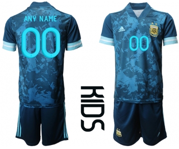 Youth 2020-2021 Season National team Argentina awya blue customized Soccer Jersey