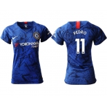 Women 2019-2020 club Chelsea home aaa version 11 blue Soccer Jerseys