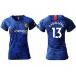 Women 2019-2020 club Chelsea home aaa version 13 blue Soccer Jerseys