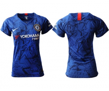 Women 2019-2020 club Chelsea home aaa version blue Soccer Jerseys