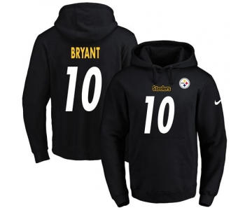 Nike Steelers #10 Martavis Bryant Black Name & Number Pullover NFL Hoodie