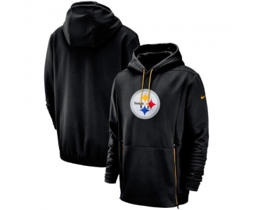 Pittsburgh Steelers Nike Sideline Performance Player Pullover Hoodie Black