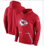 Men's Kansas City Chiefs Nike Red Champ Drive Vapor Speed Pullover Hoodie