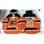 Old Time Hockey Philadelphia Flyers #20 Chris Pronger 2012 Winter Classic Orange Hoodie