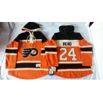 Old Time Hockey Philadelphia Flyers #24 Matt Read 2012 Winter Classic Orange Hoodie