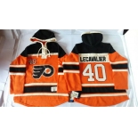 Old Time Hockey Philadelphia Flyers #40 Vincent Lecavalier 2012 Winter Classic Orange Hoodie