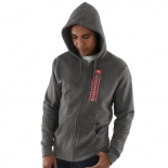 Tampa Bay Buccaneers Hook and Ladder Full-Zip Hoodie - Heathered Charcoal