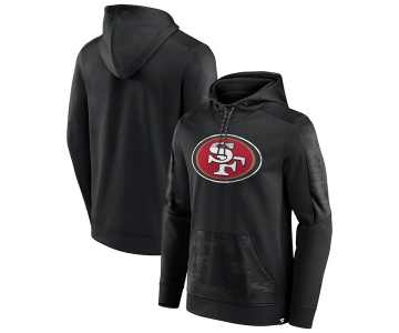 Men's San Francisco 49ers Black On The Ball Pullover Hoodie