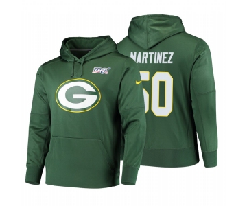 Green Bay Packers #50 Blake Martinez Nike NFL 100 Primary Logo Circuit Name & Number Pullover Hoodie Green