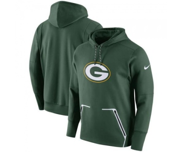 Men's Green Bay Packers Nike Green Champ Drive Vapor Speed Pullover Hoodie