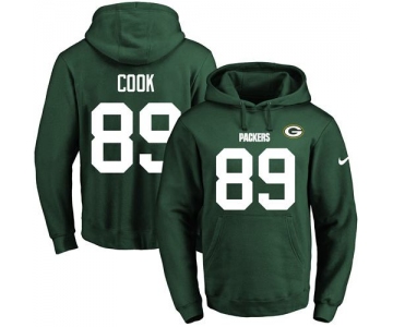 Nike Packers #89 Jared Cook Green Name & Number Pullover NFL Hoodie