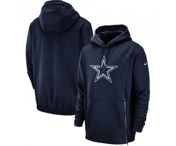 Dallas Cowboys Nike Sideline Performance Player Pullover Hoodie Navy