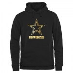 NFL Dallas Cowboys Men's Pro Line Black Gold Collection Pullover Hoodies Hoody