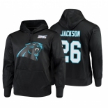 Carolina Panthers #26 Donte Jackson Nike NFL 100 Primary Logo Circuit Name & Number Pullover Hoodie Black