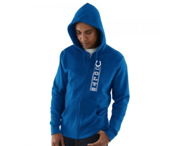 Indianapolis Colts Hook and Ladder Full-Zip Hoodie - Royal