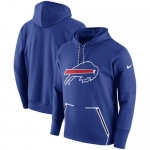 Men's Buffalo Bills Nike Royal Champ Drive Vapor Speed Performance Pullover Hoodie