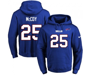 Nike Bills #25 LeSean McCoy Royal Blue Name & Number Pullover NFL Hoodie