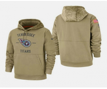 Men's Tennessee Titans 2019 Salute to Service Sideline Therma Pullover Hoodie