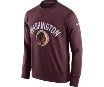 Men's Washington Redskins Nike Burgundy Circuit Alternate Sideline Performance Sweatshirt