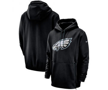 Philadelphia Eagles Nike Sideline Performance Player Pullover Hoodie Black