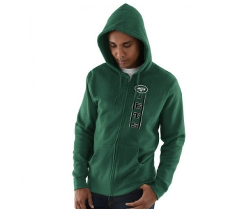 New York Jets Hook and Ladder Full-Zip Hoodie - Green