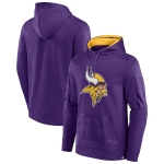 Men's Minnesota Vikings Purple On The Ball Pullover Hoodie