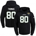 Nike Jaguars #80 Julius Thomas Black Name & Number Pullover NFL Hoodie