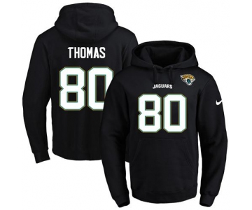 Nike Jaguars #80 Julius Thomas Black Name & Number Pullover NFL Hoodie