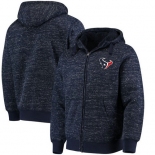 Houston Texans G-III Sports by Carl Banks Discovery Sherpa Full-Zip Jacket - Heathered Navy