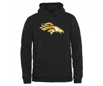 NFL Denver Broncos Men's Pro Line Black Gold Collection Pullover Hoodies Hoody