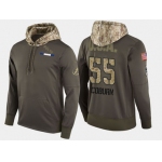 Nike Tampa Bay Lightning 55 Braydon Coburn Olive Salute To Service Pullover Hoodie