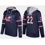 Adidas Columbus Blue Jackets 22 Sonny Milano Name And Number Navy Hoodie
