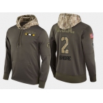 Nike Boston Bruins 2 Eddie Shore Retired Olive Salute To Service Pullover Hoodie