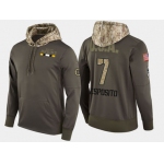 Nike Boston Bruins 7 Phil Esposito Retired Olive Salute To Service Pullover Hoodie