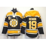 Old Time Hockey Boston Bruins #19 Tyler Seguin Black Hoodie