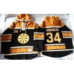 Old Time Hockey Boston Bruins #34 Carl Soderberg Black Hoodie