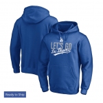 Men's Los Angeles Dodgers Blue Pullover Hoodie