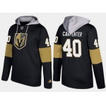 Adidas Vegas Golden Knights 40 Ryan Carpenter Name And Number Black Hoodie