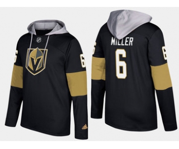 Adidas Vegas Golden Knights 6 Colin Miller Name And Number Black Hoodie