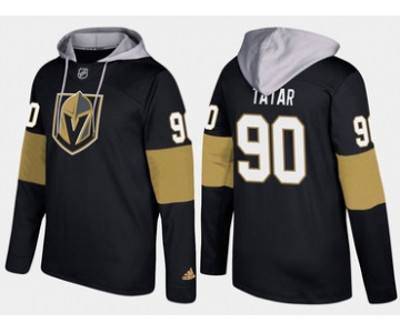 Adidas Vegas Golden Knights 90 Tomas Tatar Name And Number Black Hoodie