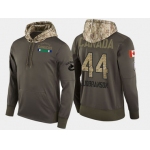 Nike Vancouver Canucks 44 Erik Gudbranson Olive Salute To Service Pullover Hoodie