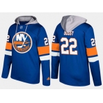 Adidas New York Islanders 22 Mike Bossy Retired Blue Name And Number Hoodie