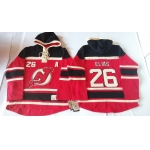 Old Time Hockey New Jersey Devils #26 Patrik Elias Red With Black Hoodie