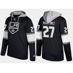 Adidas Los Angeles Kings 27 Alec Martinez Name And Number Black Hoodie