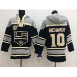 Old Time Hockey Los Angeles Kings #10 Mike Richards Black Hoodie